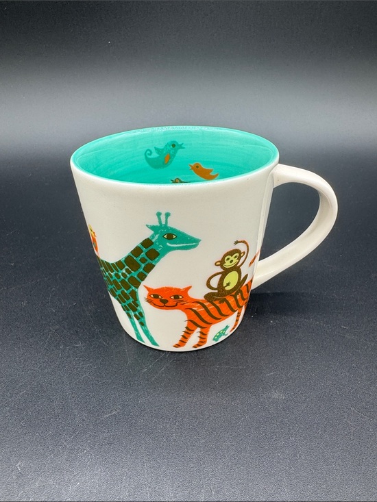 Starbucks Other - Starbucks 2008 Kids Mug Zoo Animals Coffee Mug Hot Chocolate Tea Cup 8 oz